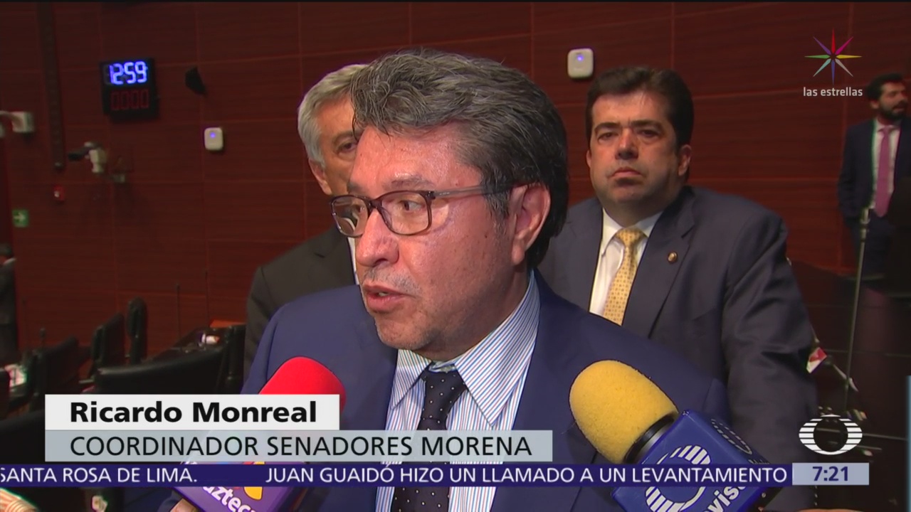 FOTO: Monreal dice "no hay fijón" por votos ausentes de Morena, 1 MAYO 2019
