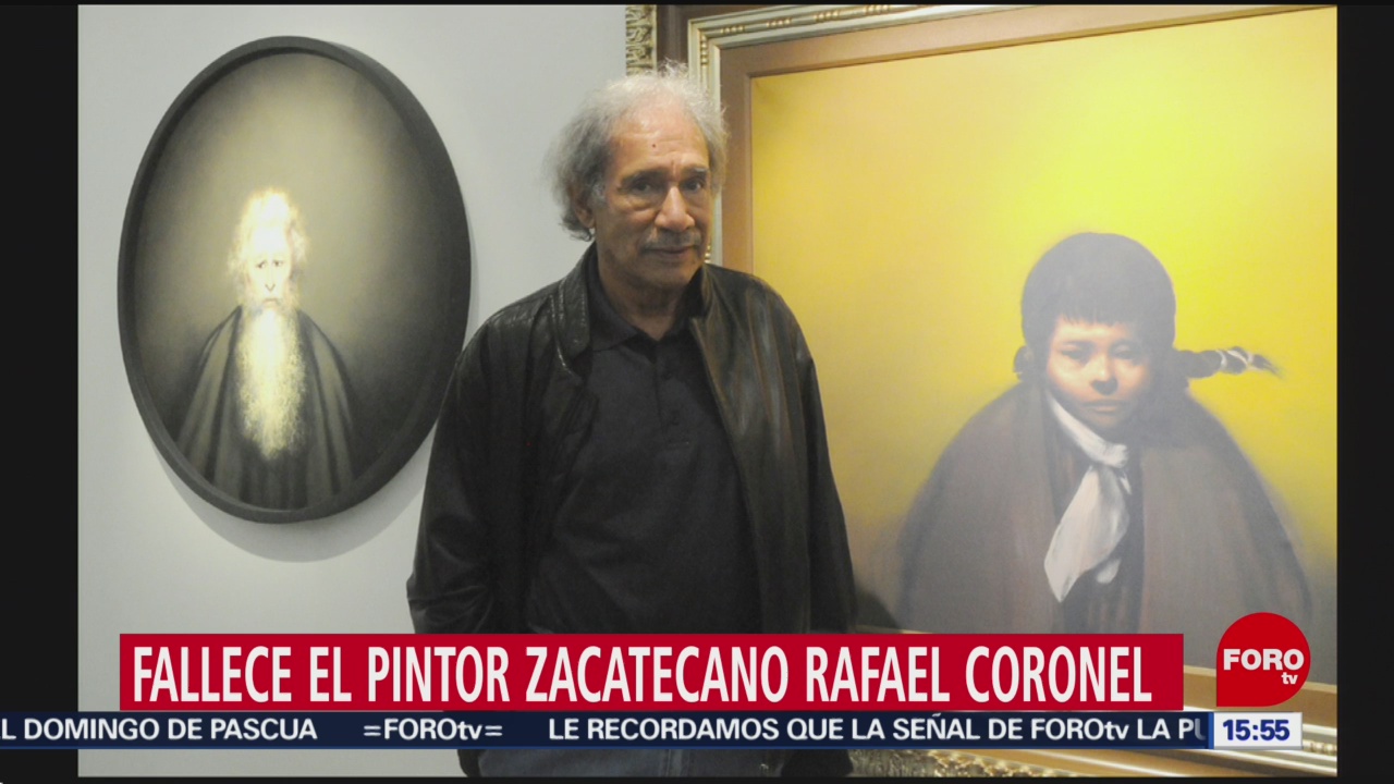 Foto: Muere el pintor zacatecano Rafael Coronel