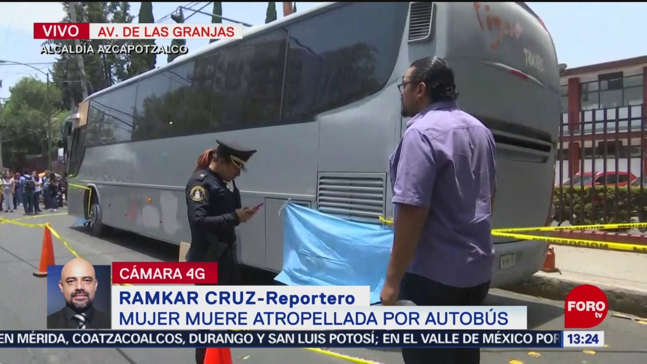 FOTO: Muere mujer atropellada por autobús en colonia Las Granjas