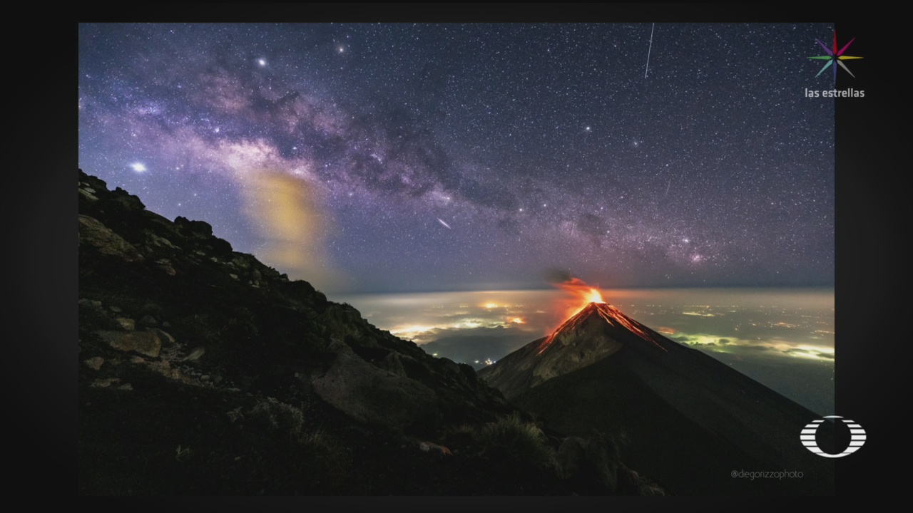 Foto: Nasa Imagen Volcán Fuego Guatemala 27 Mayo 2019
