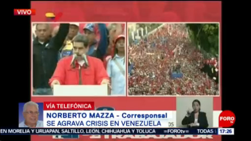FOTO: Nicolás Maduro reconoce que ha cometido errores, dice reportero, 1 MAYO 2019