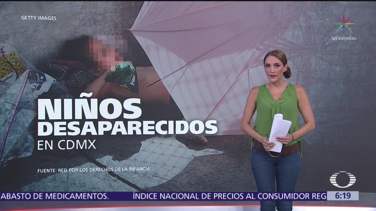 Niños desaparecidos en la Ciudad de México