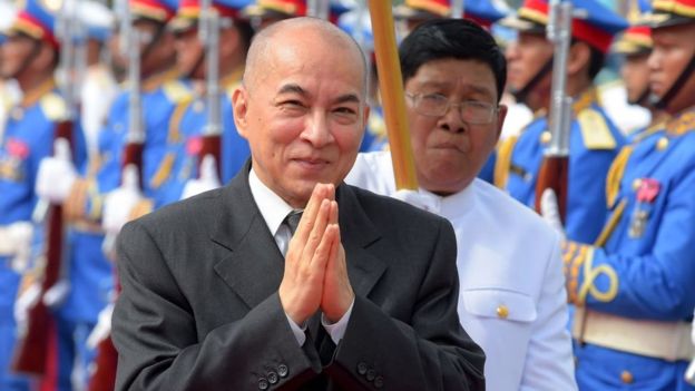 Norodom Sihamoní es el rey constitucional de Camboya desde 2004, después de la abdicación de su padre, Norodom Sihanouk (GettyImages)