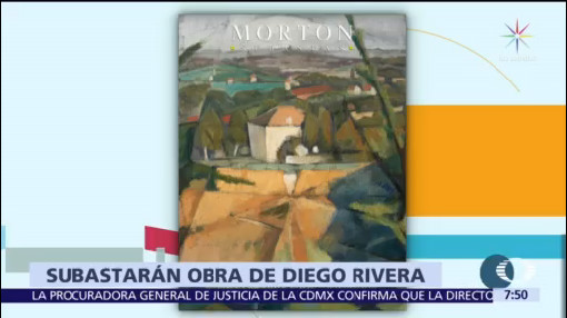 Obra de Diego Rivera encabezará subasta de la casa Morton