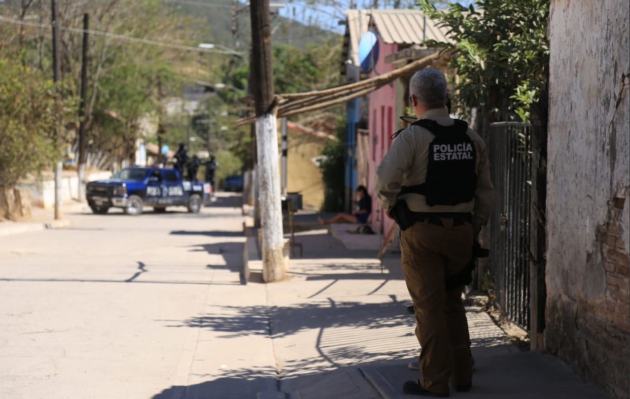 Foto: Operativo de seguridad en Sinaloa, 5 de mayo 2019. Twitter @sspsinaloa1