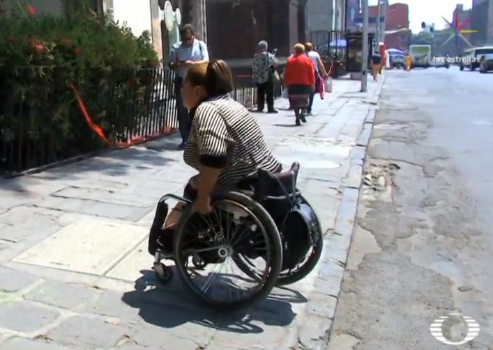 FOTO 9 millones con discapacidad, sin pensión, denuncian ONGs Noticieros Televisa mayo 2019