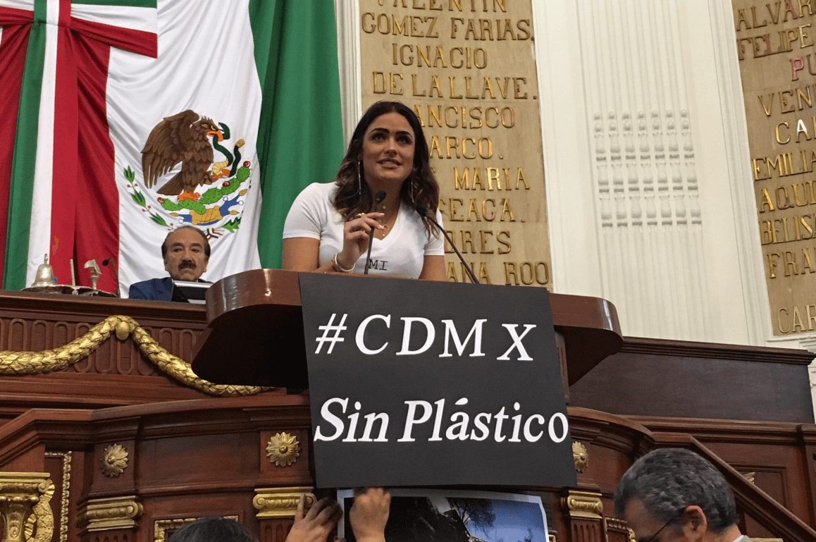 FOTO Plástico deberá ser reciclable en CDMX para 2021 (Twitter @Congreso_CdMex 9 mayo 2019 cdmx)