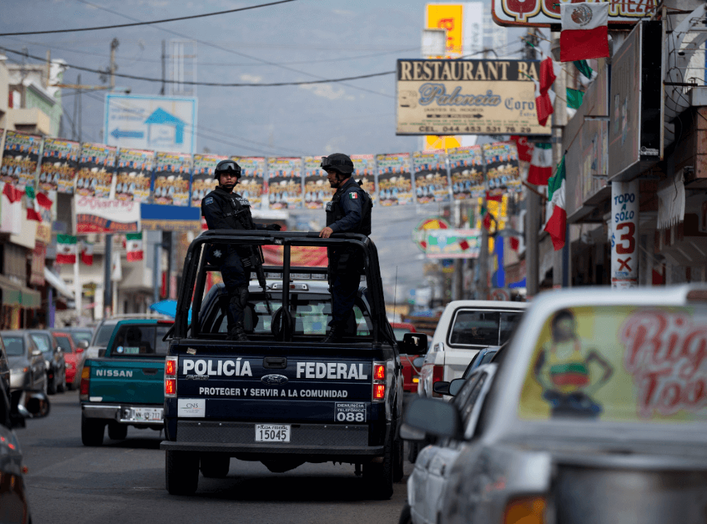 Foto: Policía Federal en Michoacán, 8 de enero de 2015, México