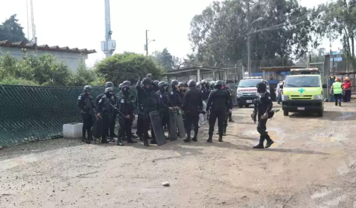 Foto: Policías en penal de Guatemala, 7 de mayo de 2019, Guatemala