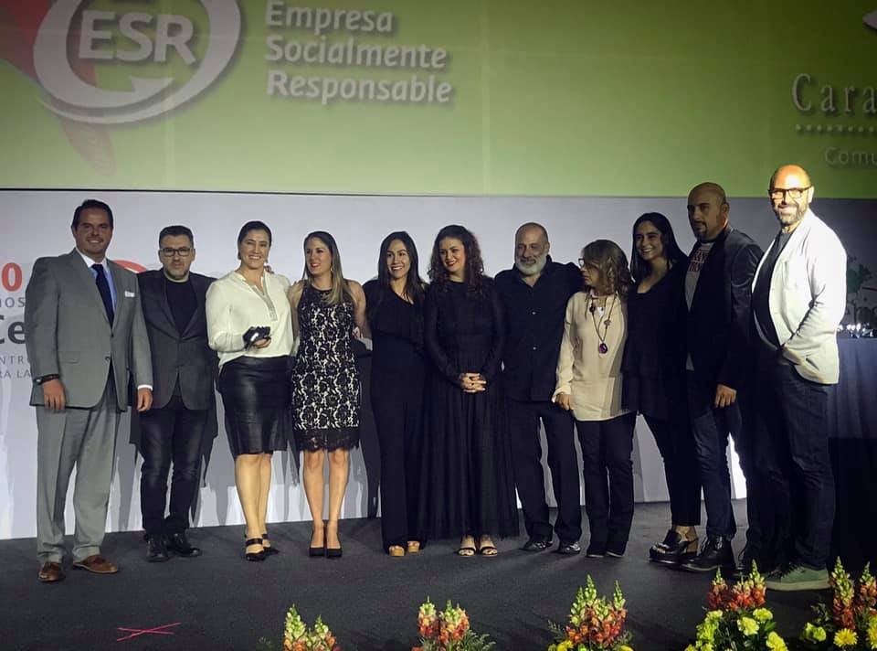 Foto Recibe Fundación Televisa premio Caracol de Plata 16 mayo 2019