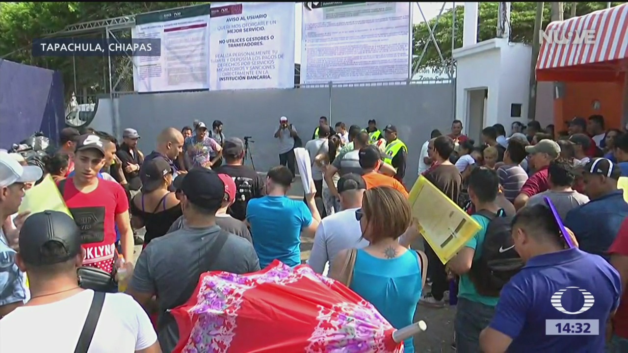 Foto: Refuerzan seguridad es estación migratoria de Tapachula