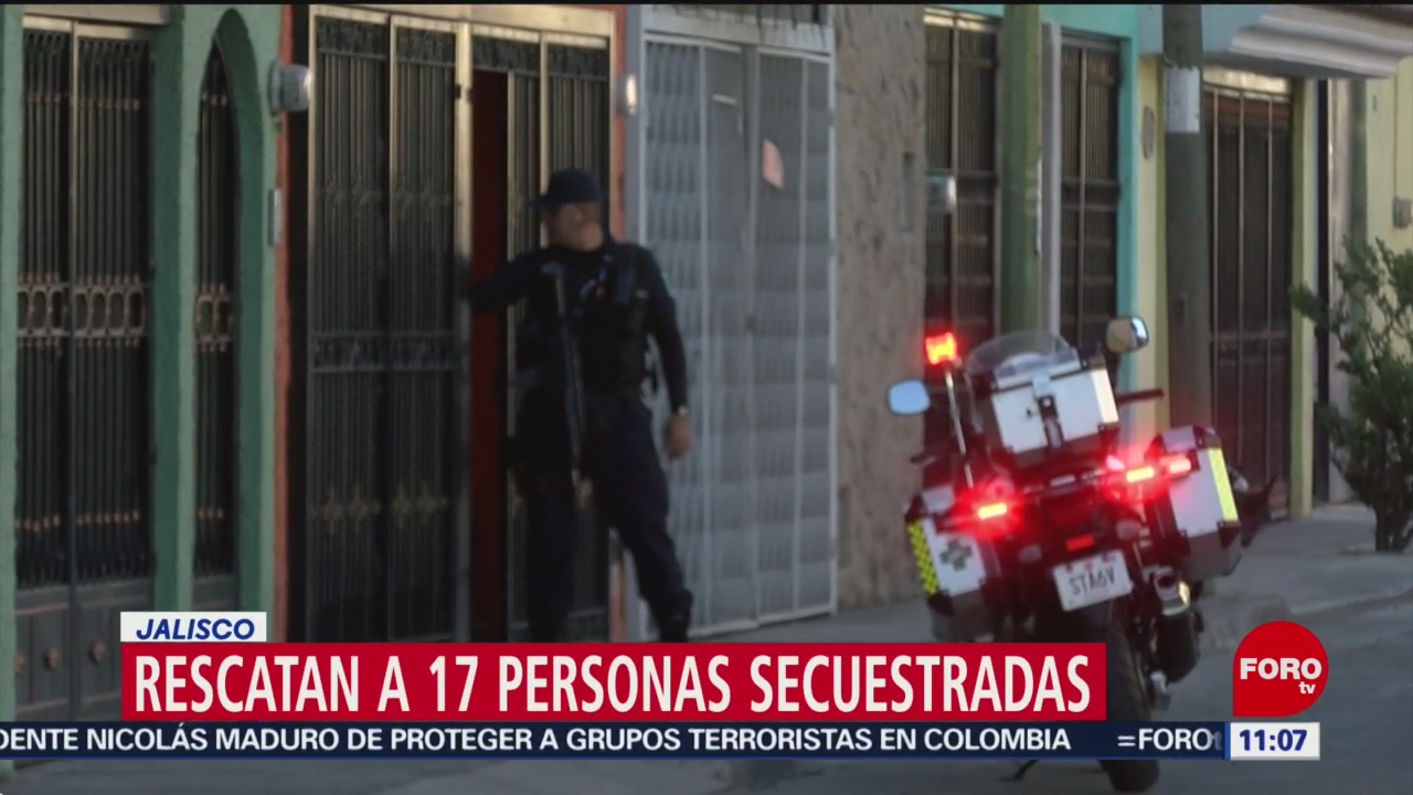 FOTO: Rescatan a 17 personas secuestradas en Jalisco, 4 MAYO 2019
