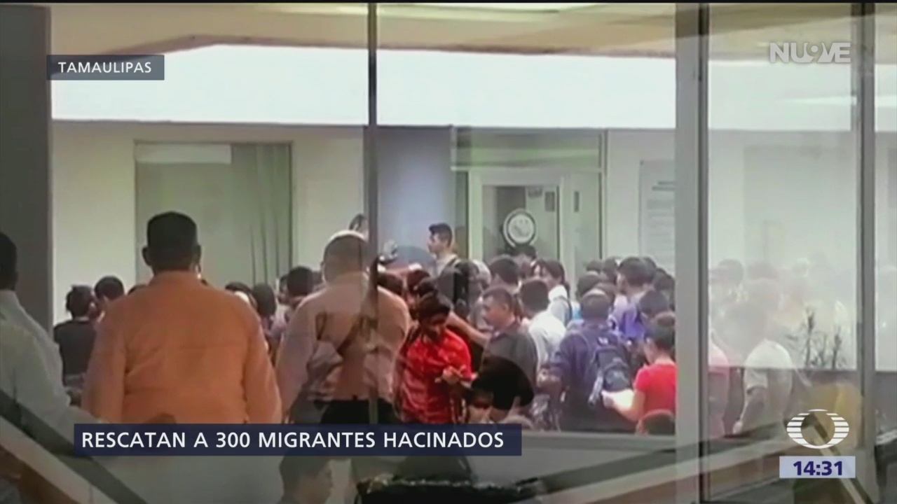 Foto: Rescatan a casi 300 migrantes en Tamaulipas