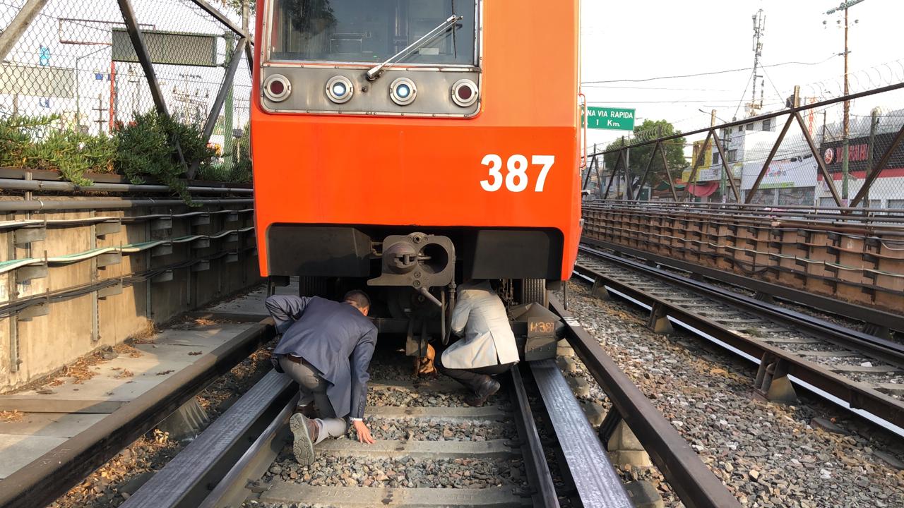 Foto Rescatan a perro Metro Constitución 29 mayo 2019