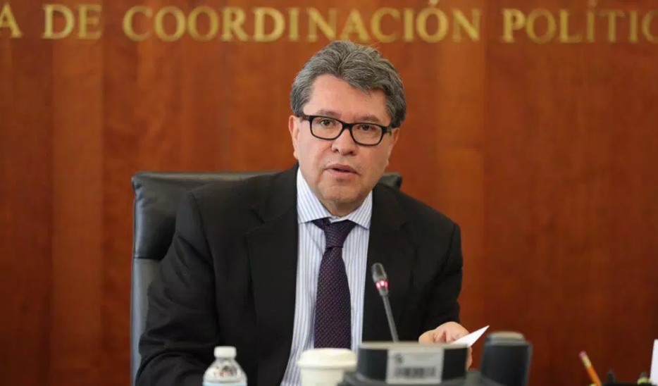 Foto: Ricardo Monreal, coordinador de Morena en el Senado