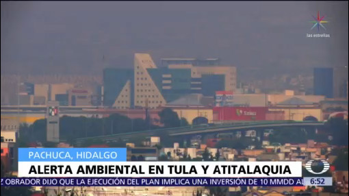 Se mantiene alerta ambiental en Tula, Hidalgo