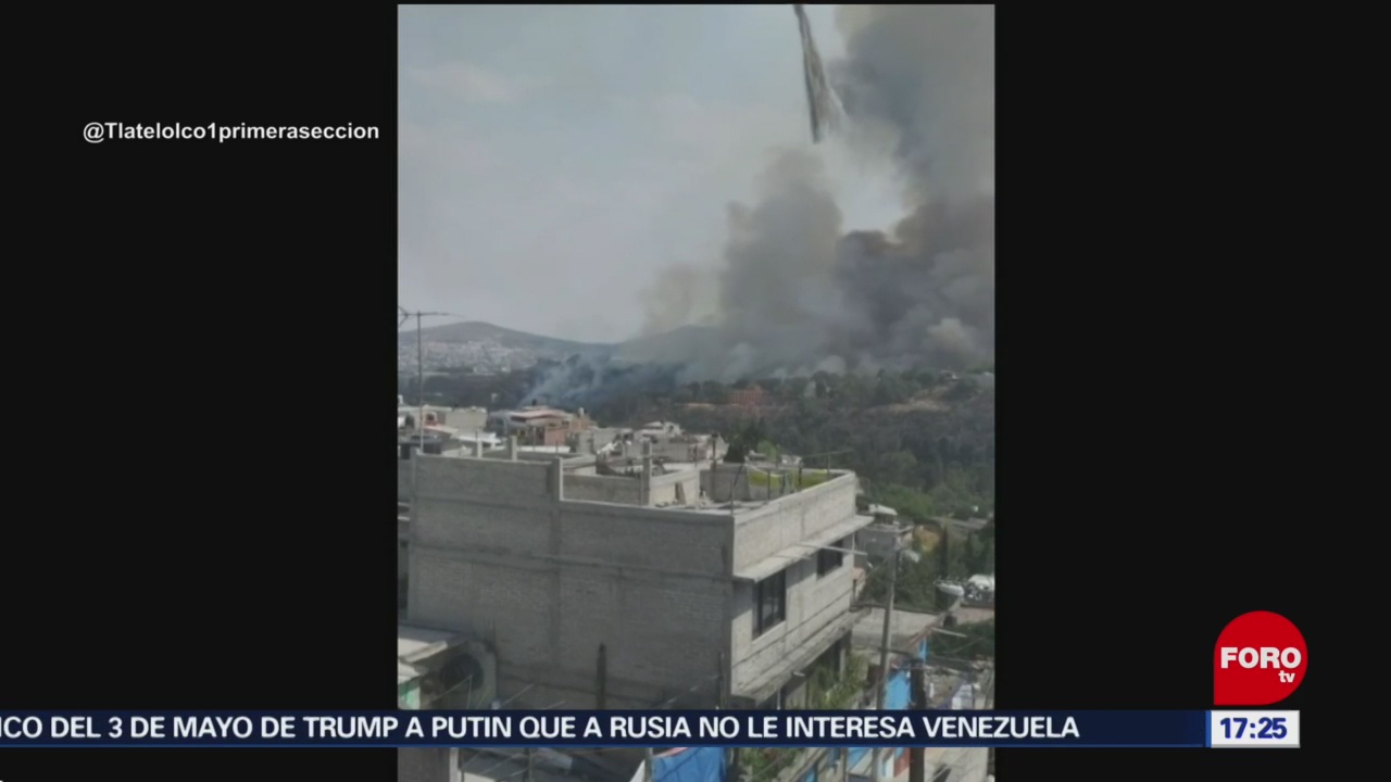 FOTO: Se registra incendio en Atizapán, Edomex, 11 MAYO 2019