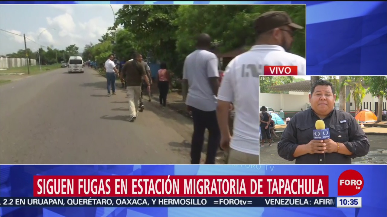FOTO: Siguen las fugas de migrantes en Tapachula, Chiapas, 11 MAYO 2019