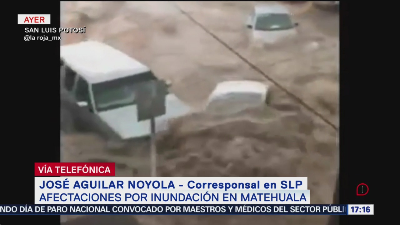 FOTO: Temen brote de enfermedades tras inundaciones en Matehuala, SLP