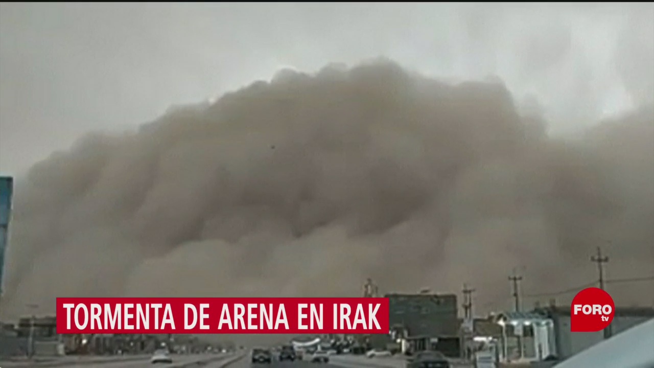 Foto: Tormenta Arena Irak Video 2 de Mayo 2019
