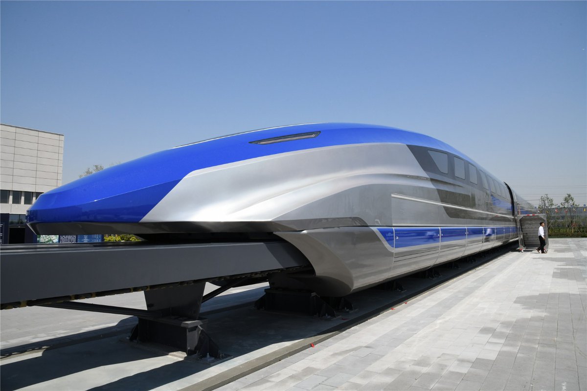 China revela prototipo de tren bala que alcanzaría 600 km/hr