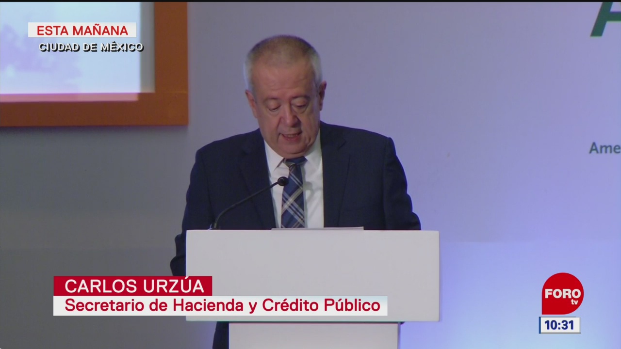 Urzúa: Finanzas públicas de México son sanas