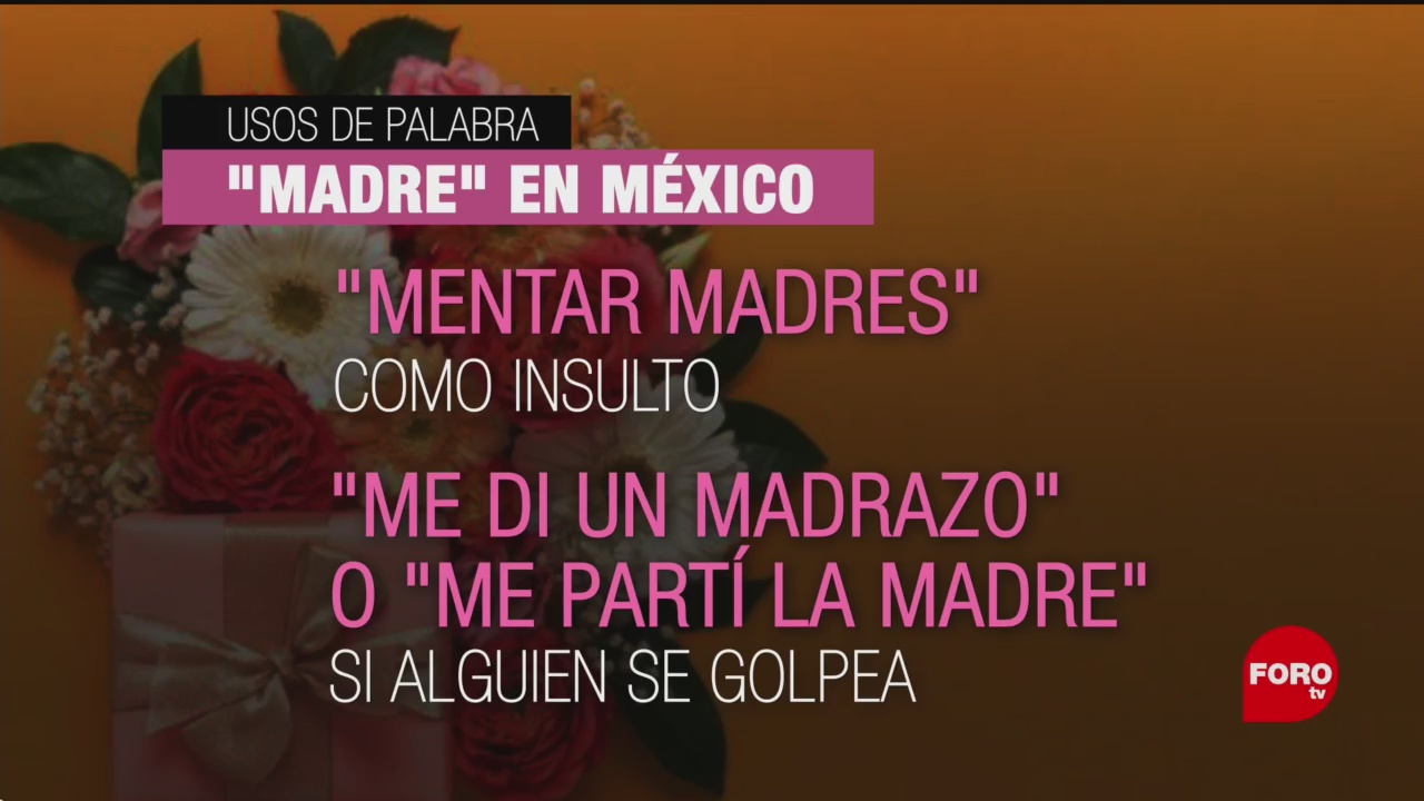 Foto: Uso Palabra Madre México 10 de Mayo 2019