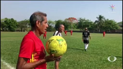 Foto: Veracruz Liga Futbol Jugadores Mayores 70 Años 23 Mayo 2019