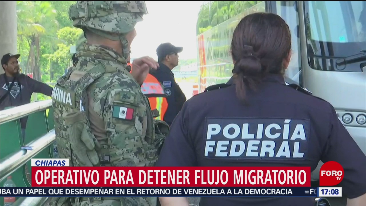 Foto: Operativos Migrantes Chiapas Tapachula 7 Junio 2019