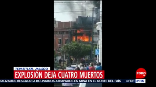 FOTO: 4 muertos deja una explosión por acumulación de gas en Tepatitlán, Jalisco, 16 Junio 2019