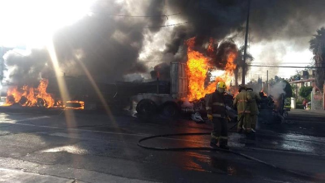 Foto: Accidente en Carretera Federal México-Cuautla, 13 de junio 2019. EFE