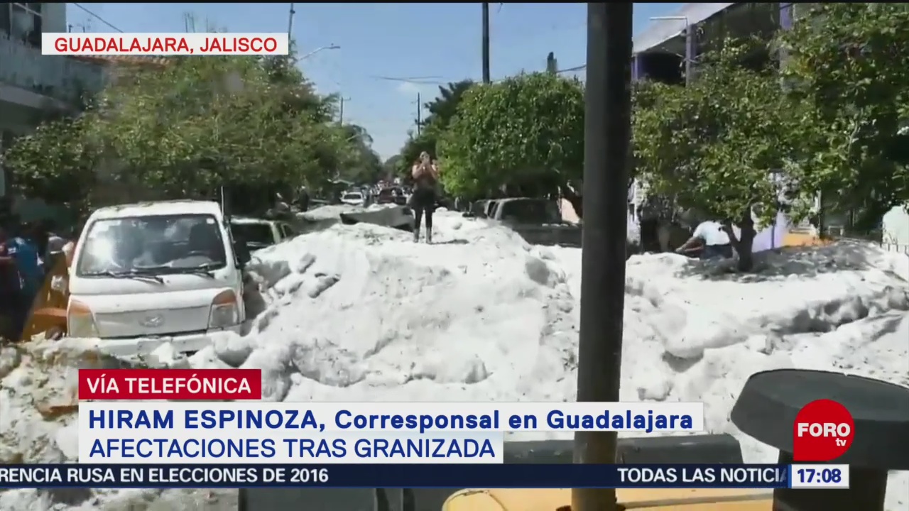 FOTO: Afectaciones en viviendas tras granizada en Guadalajara, 30 Junio 2019