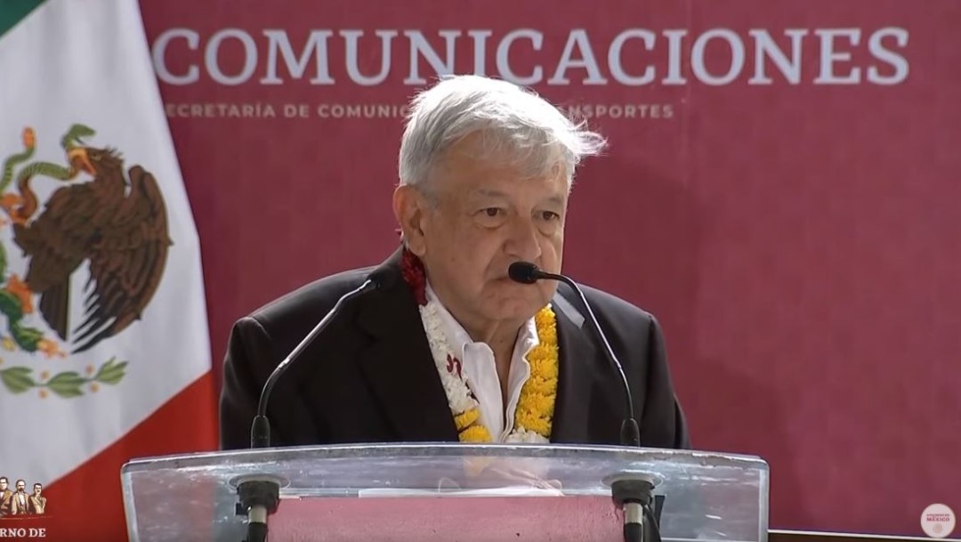 Foto: El presidente Andrés Manuel López Obrador durante un evento en San Juan Atepec, Oaxaca, el 29 de junio de 2019 (Gobierno de México)