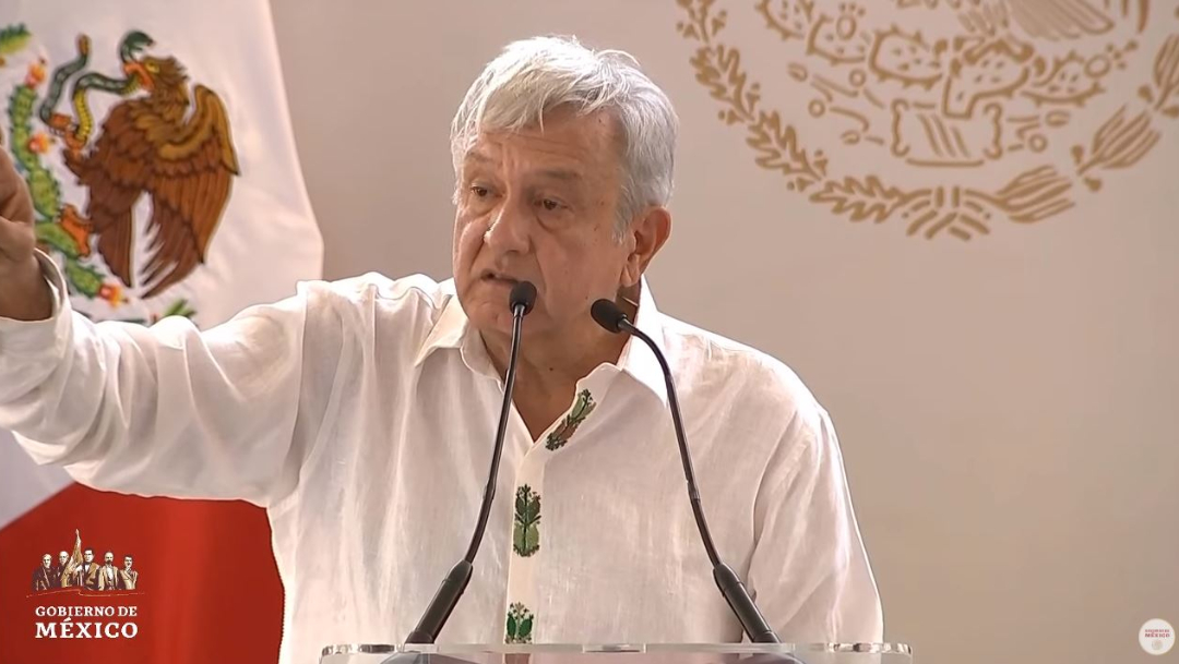 Foto: El presidente Andrés Manuel López Obrador tuvo actividades este domingo en Tulum, Quintana Roo, el 23 de junio de 2019 (Gobierno de México)