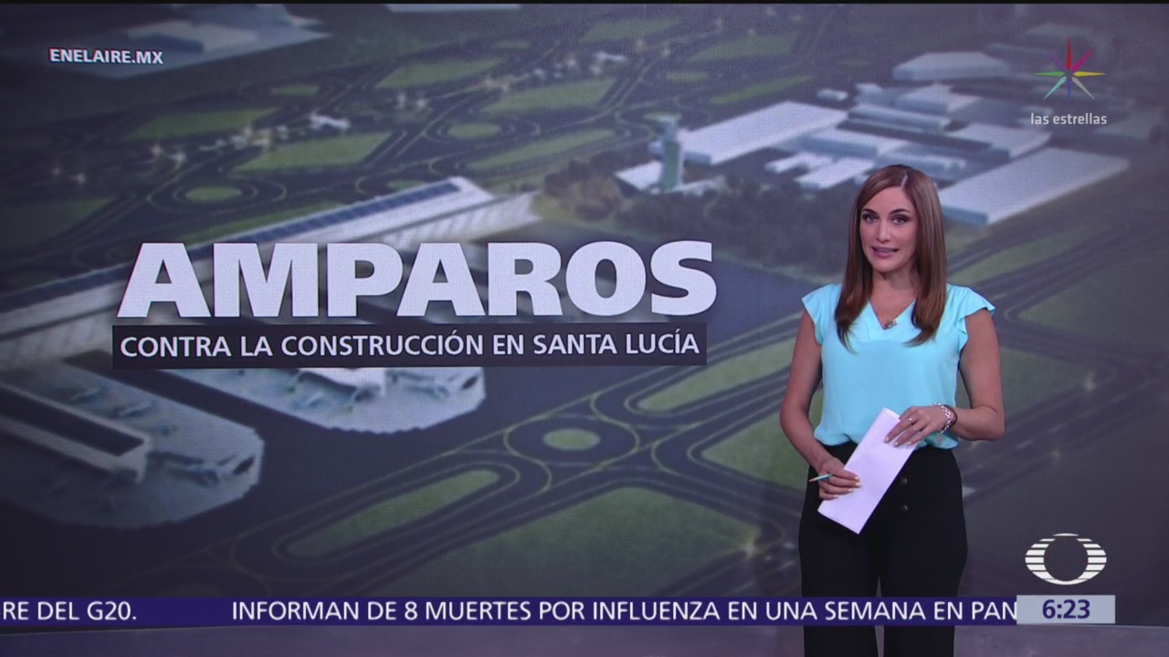 Amparos contra la construcción de aeropuerto en Santa Lucía
