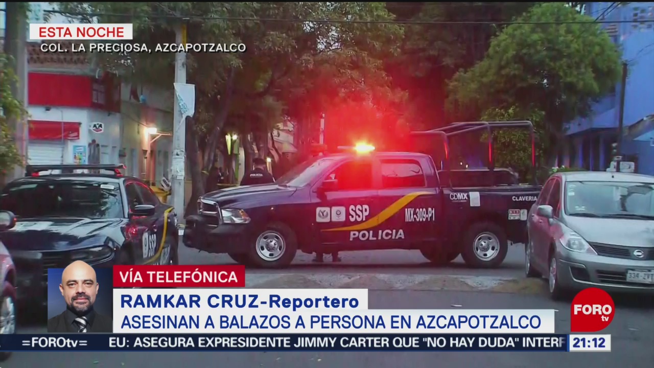 FOTO: Asesinan a balazos a un hombre en Azcapotzalco, 30 Junio 2019