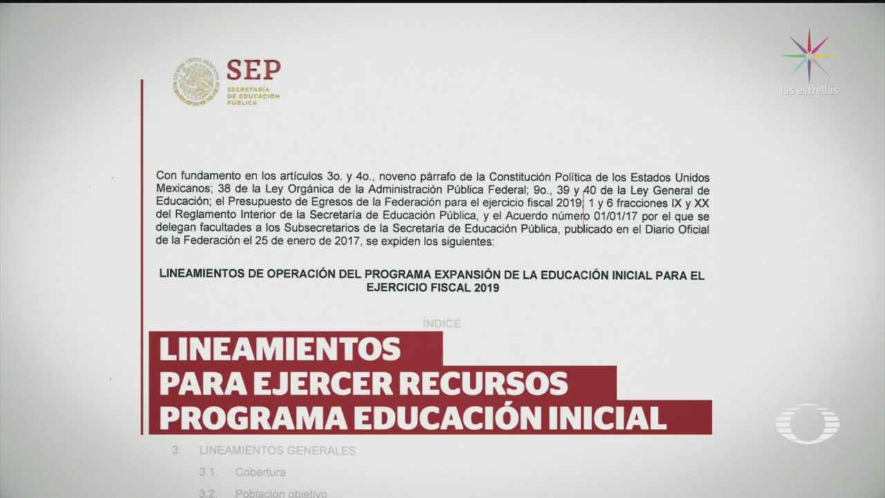 Foto: Reglas Operación Dinero Recursos Cendis 3 Junio 2019