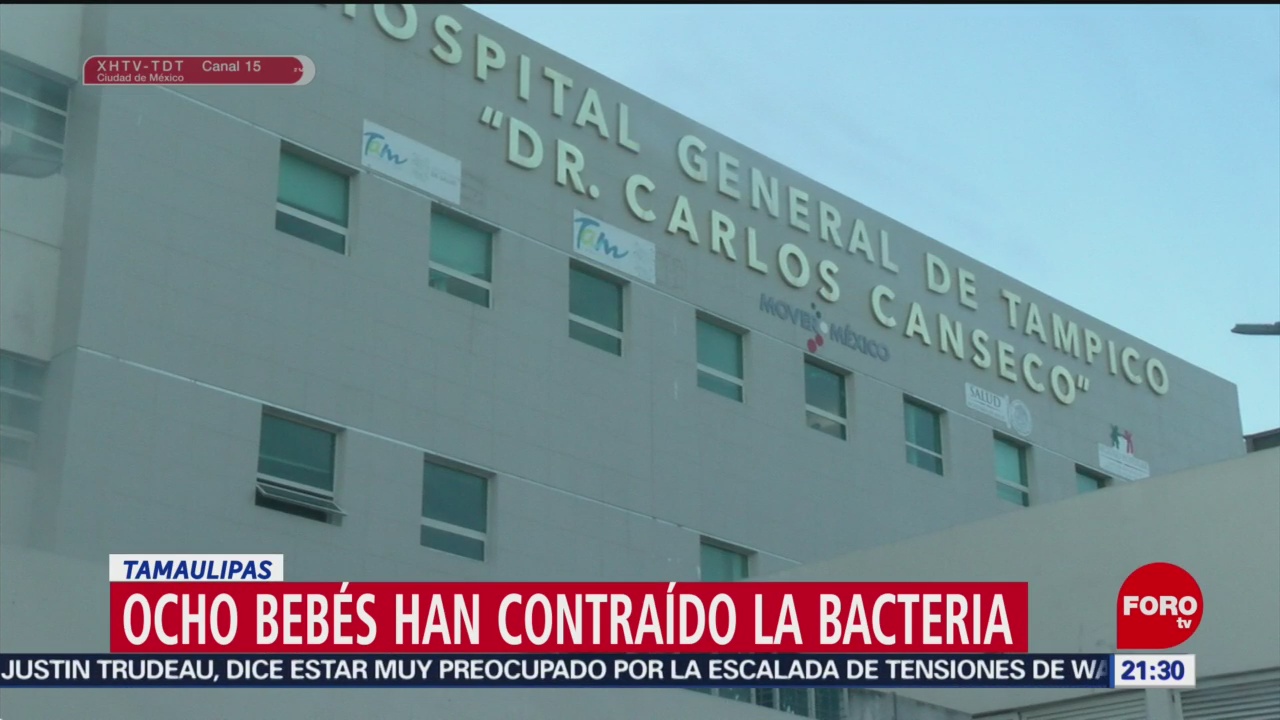 Foto: Bacteria Hospital Tamaulipas Bebés 20 Junio 2019