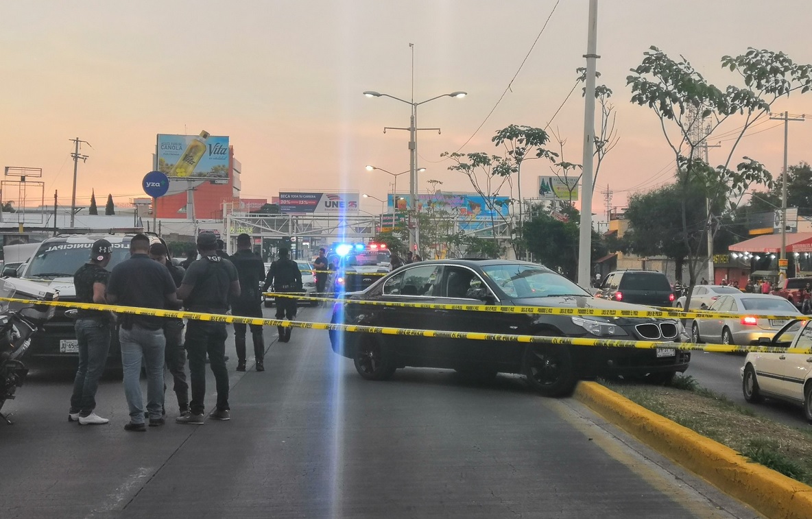 Foto: balacera en Guadalajara, 21 de junio 2019. Twitter @jlorecita27