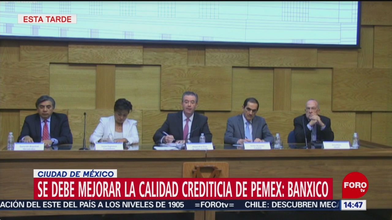 Foto: Banxico sugiere poner atención a calificación crediticia de Pemex