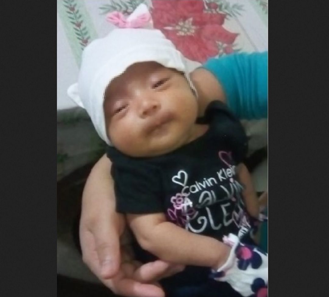 Foto: bebé robada en Naucalpan, 11 de junio 2019. Twitter @FiscaliaEdomex