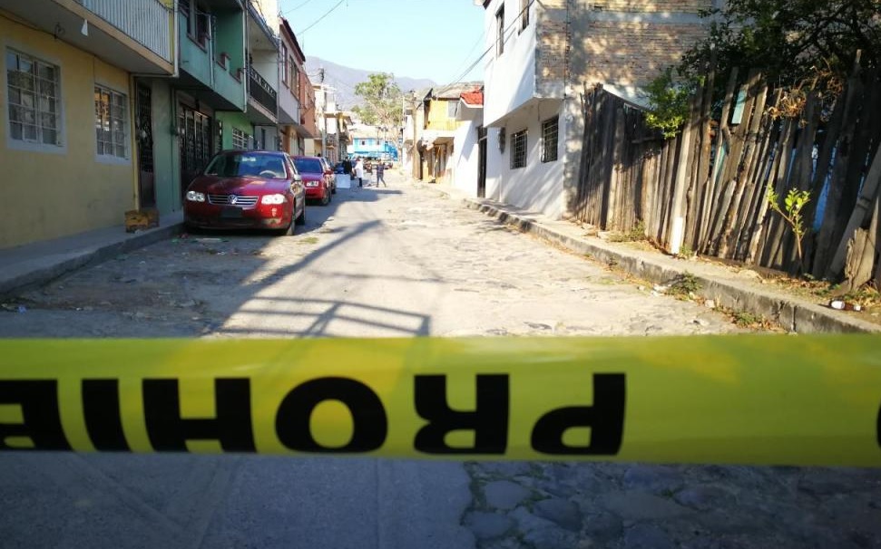 Foto: Autoridades acordonaron la Colonia Progreso, en Chilpancingo, Guerrero, tras el hallazgo de restos humanos, junio 8 de 2019 (Twitter: @APIGUERRERO)