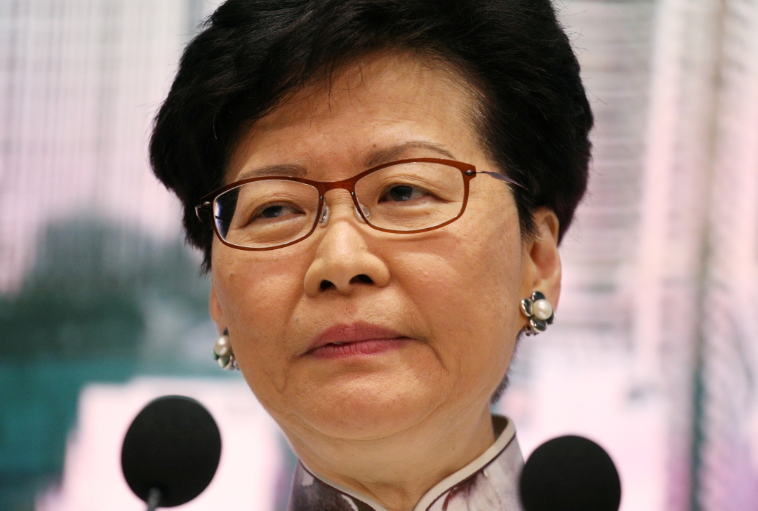 Pekín reitera su apoyo a la jefa de gobierno de Hong Kong