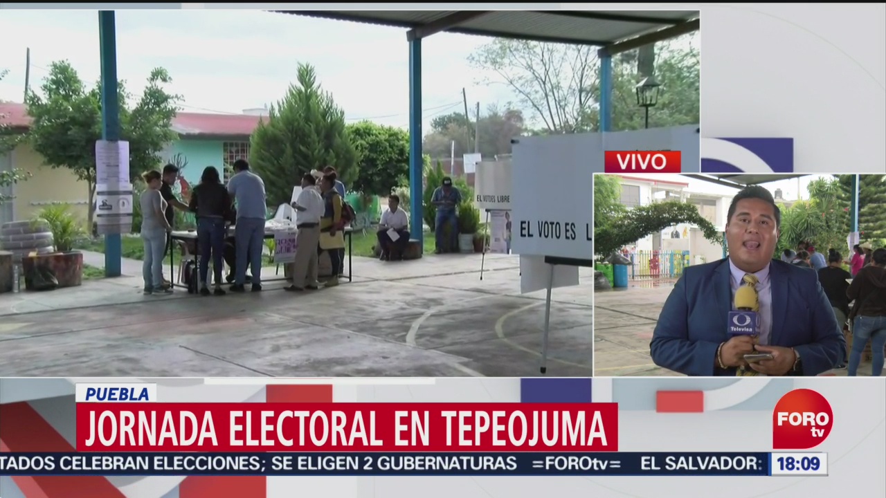FOTO: Cierran casillas en Puebla tras jornada electoral, 2 Junio 2019