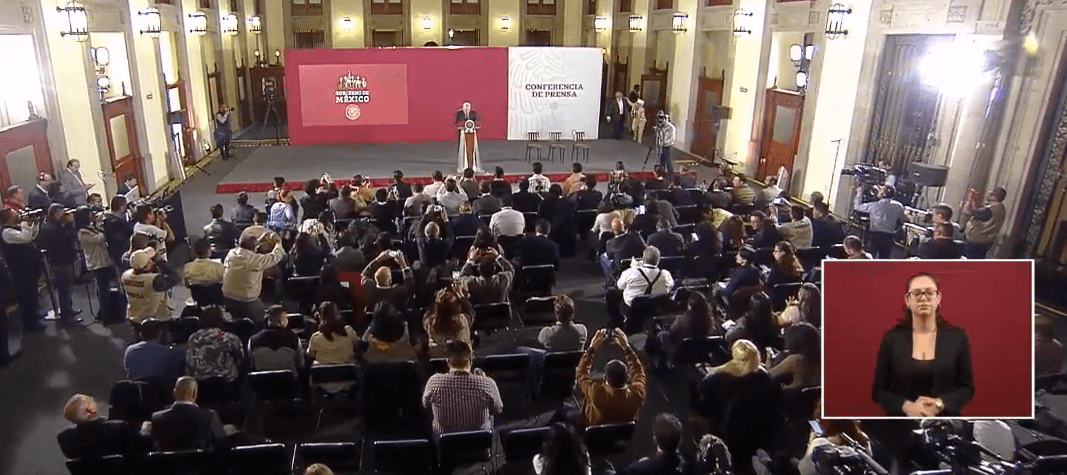 FOTO Transmisión en vivo: Conferencia de prensa AMLO 5 de junio 2019 (YouTube cdmx)