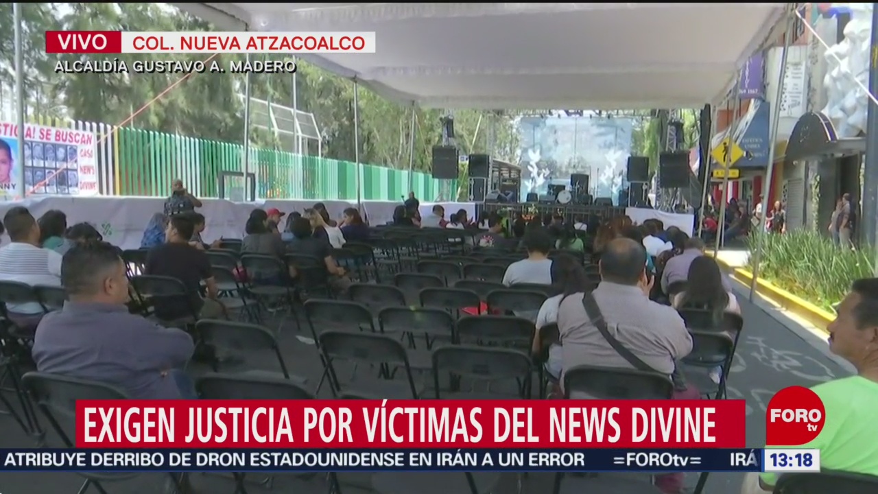 FOTO: Continúa bloqueo en Molina por familiares de víctimas del News Divine
