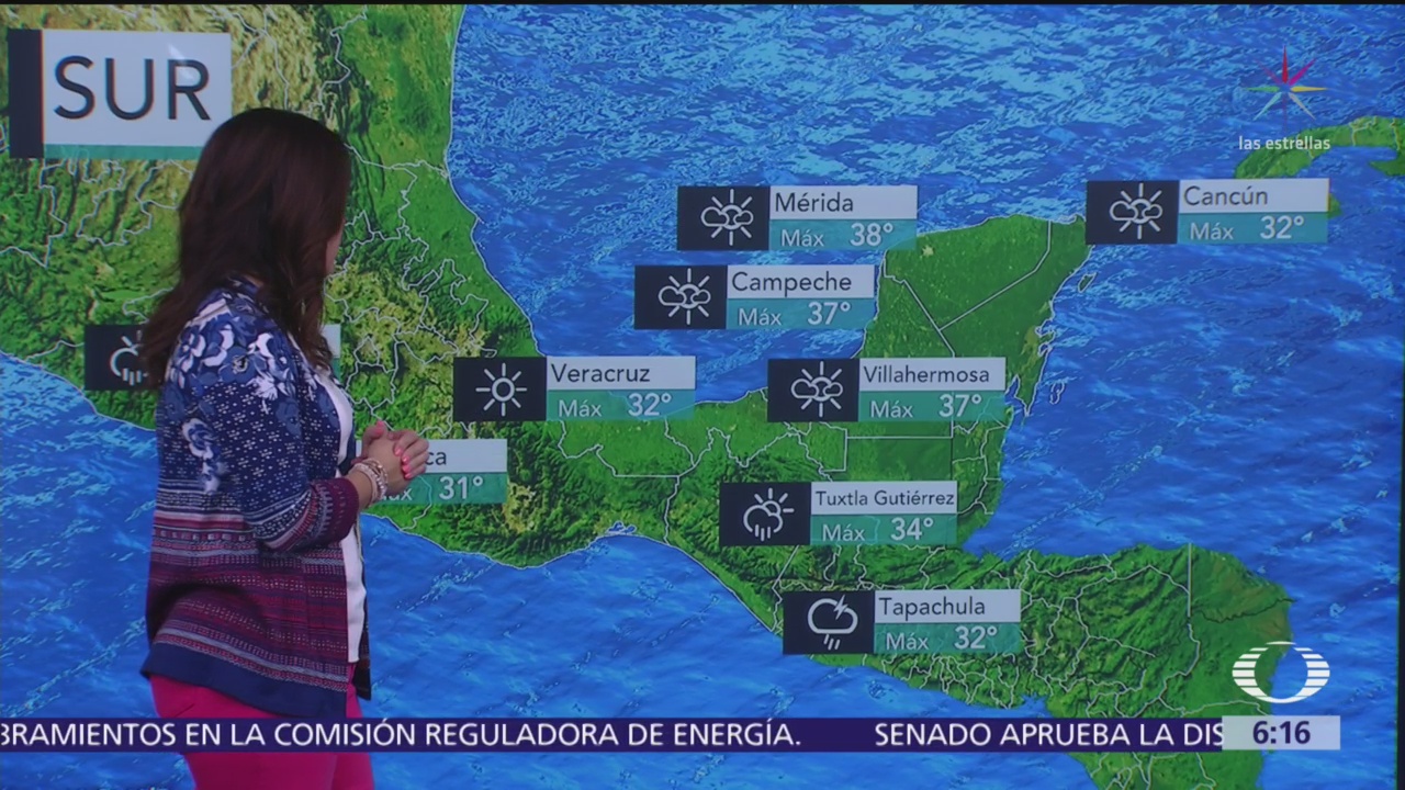 Continúa potencial de lluvias en gran parte de México