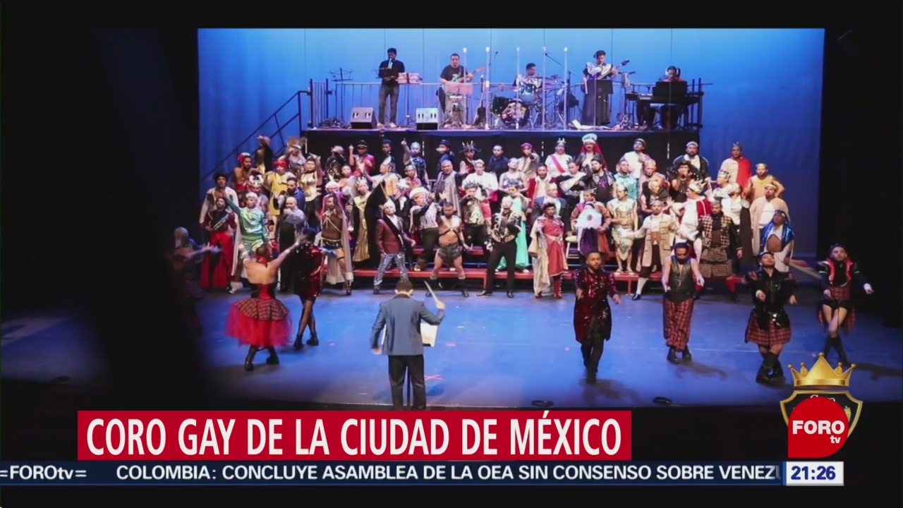 Foto: Coro Gay De La Ciudad De México 28 Junio 2019