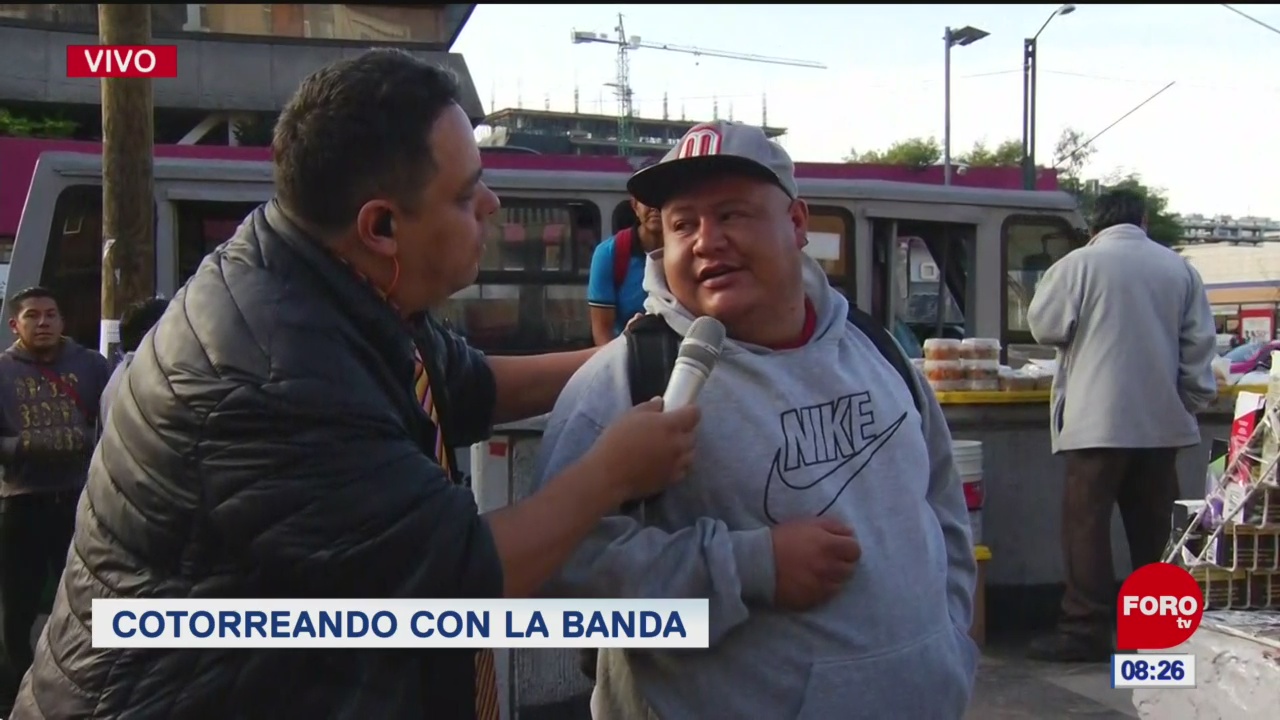 #CotorreandoconlaBanda: ‘El Repor’ suelto en Metro Zapata