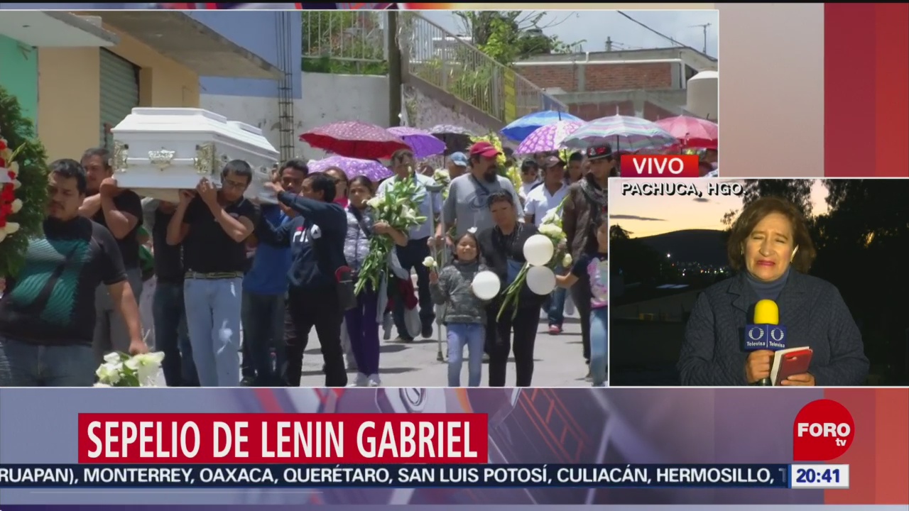 Foto: Dan Último Adiós Lenin Gabriel Hidalgo 27 Junio 2019